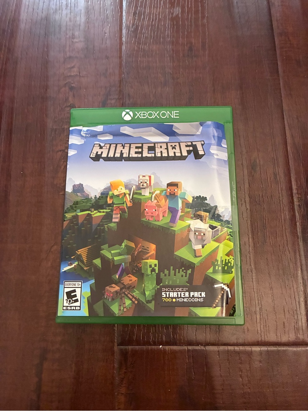 Minecraft Xbox One Video Game Disc Microsoft Xbox One Edition